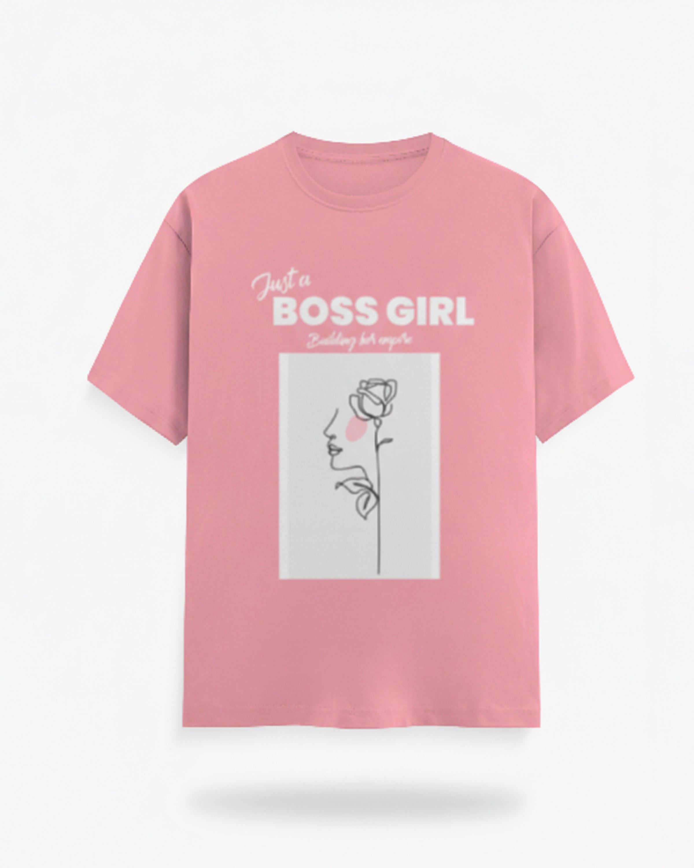 Boss Girl Cotton T-Shirt for Women