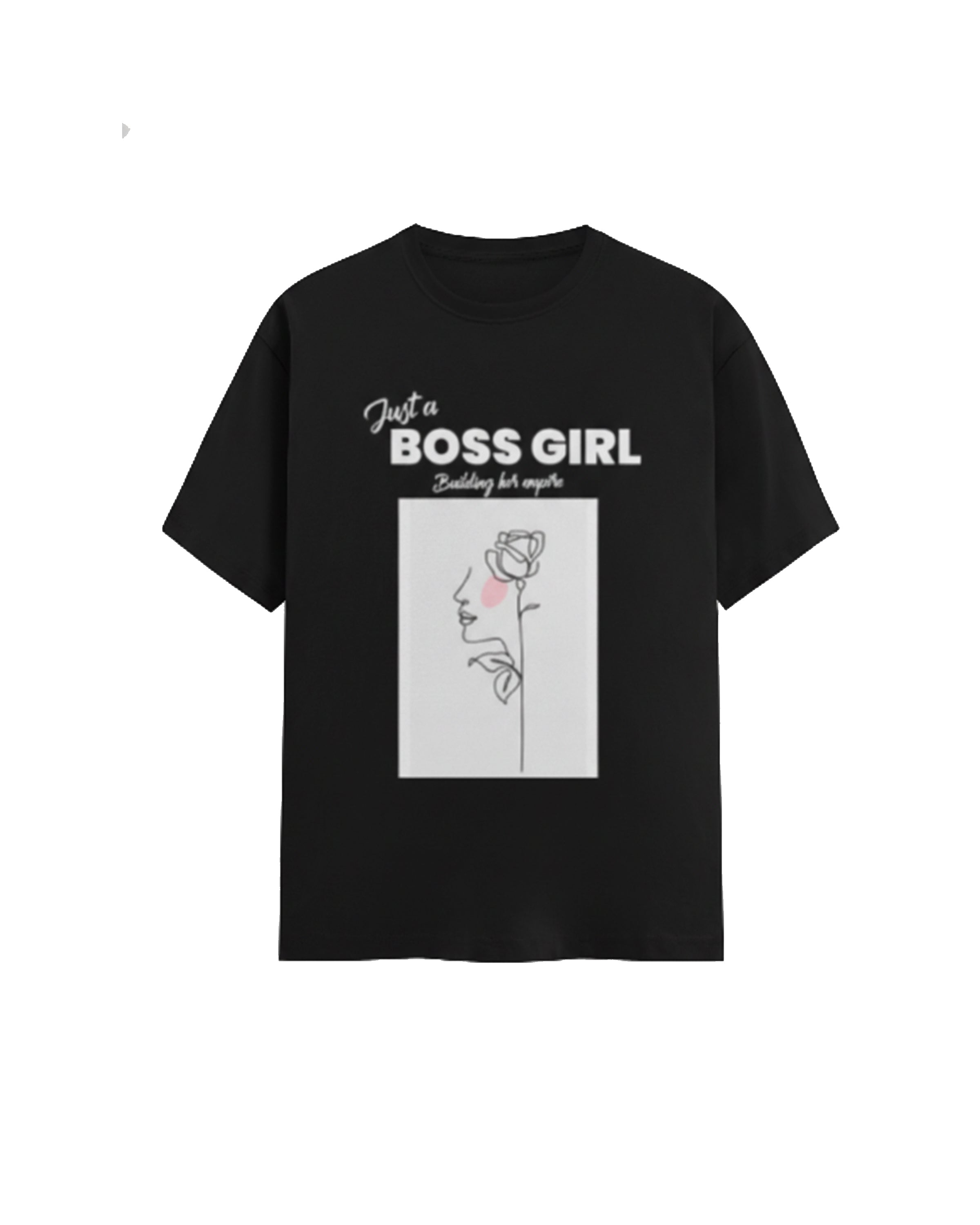 Boss Girl Cotton T-Shirt for Women