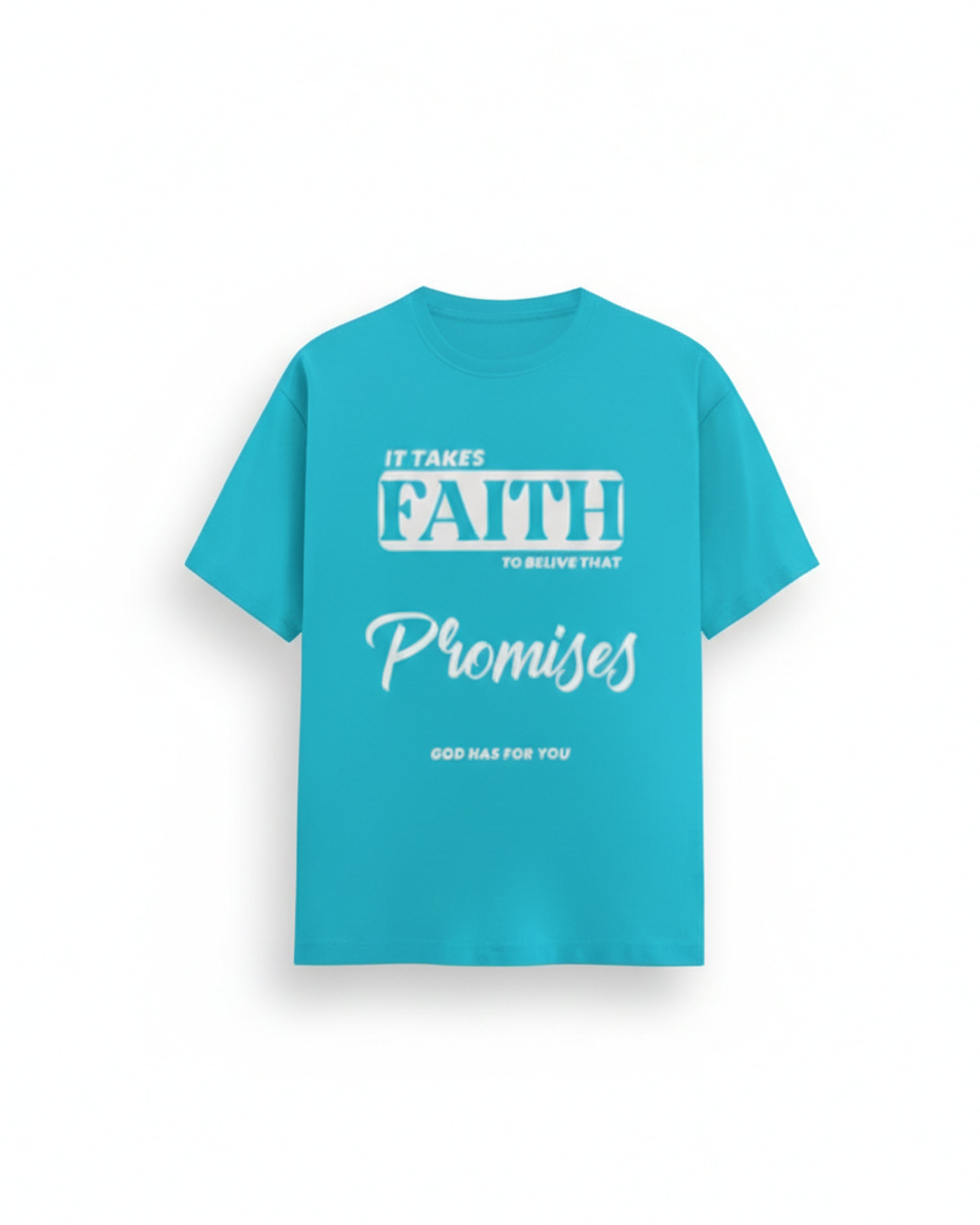 Faith Graphic Streetwear Tee Cotton T-Shirt