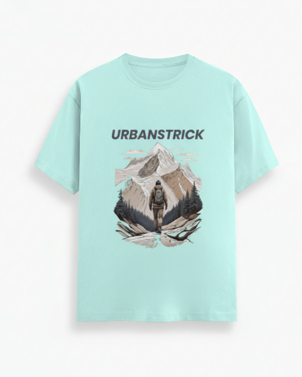 Urban Mount Cotton Graphic Tee for Men & Women