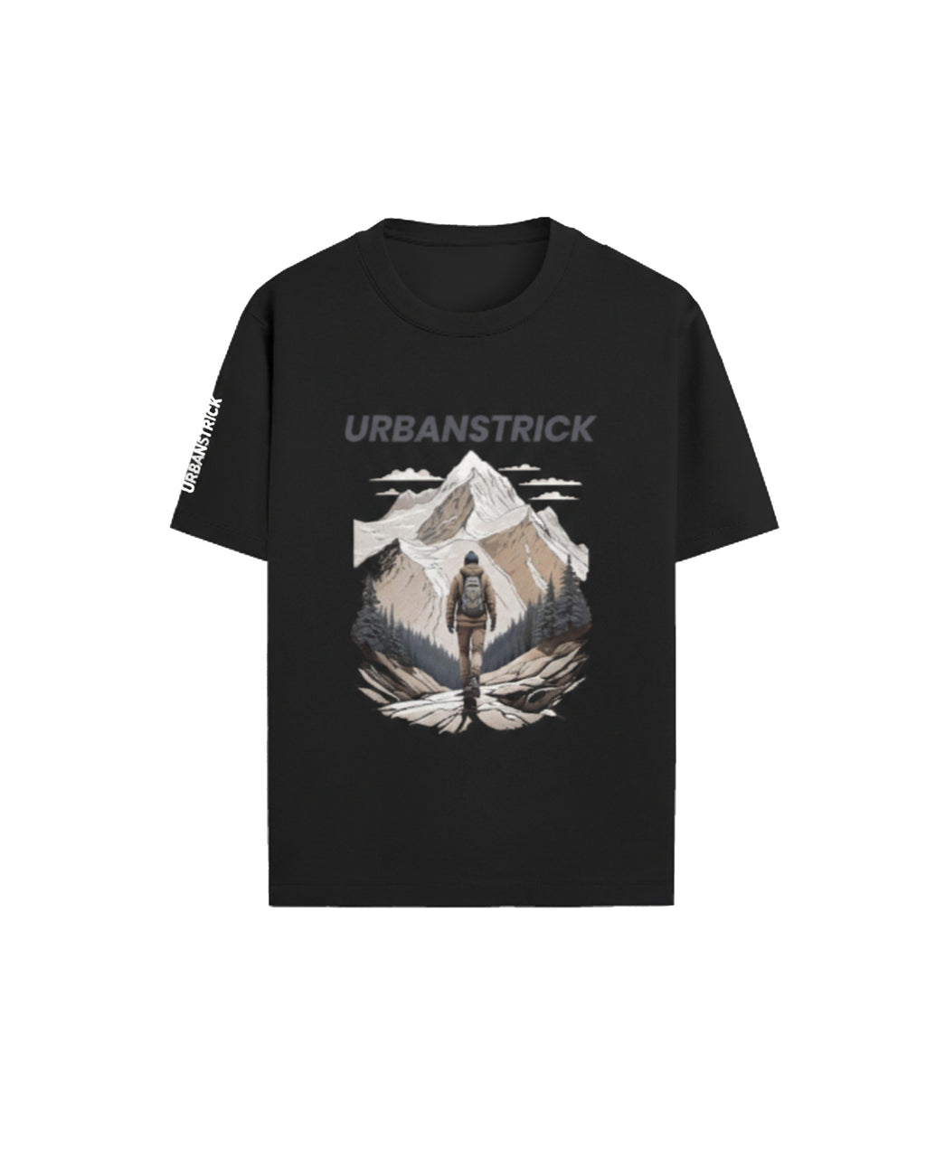 Urban Mount Cotton Graphic Tee for Men & Women